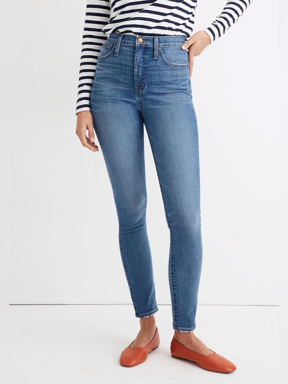 Madewell High Rise Skinny Jeans - 27P